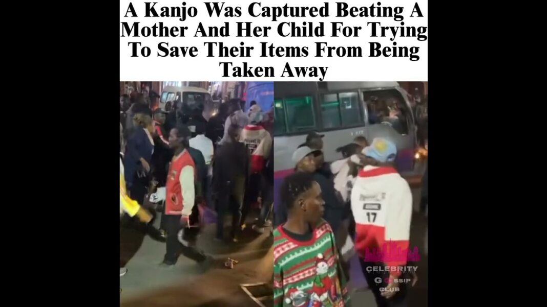 A Kanjo Was Captured Beating A Mother And Her Child