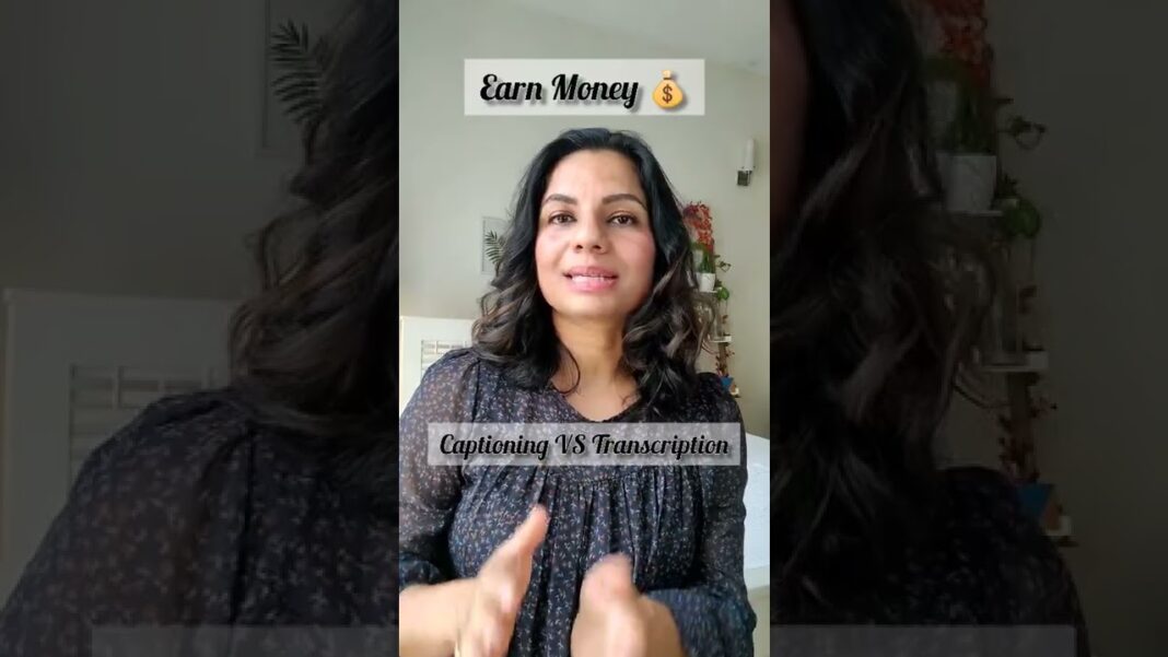 Earn Money ๐ค By Typing Jobs like Captioning & Transcription #makemoneyonline #freelancingtips