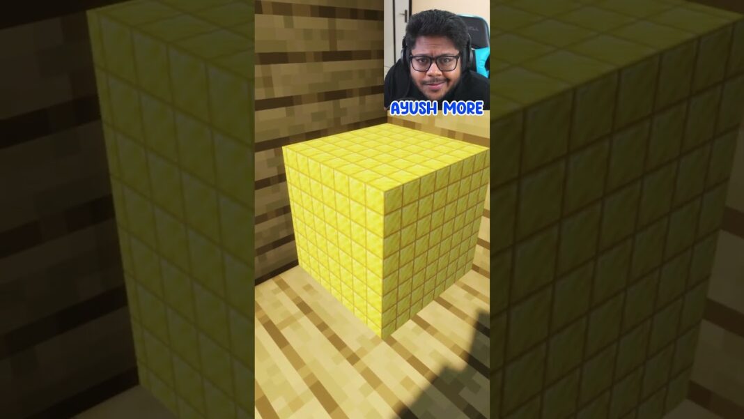 Minecraft Illusion is OP ๐ฑ #shorts #minecraft #ayushmore
