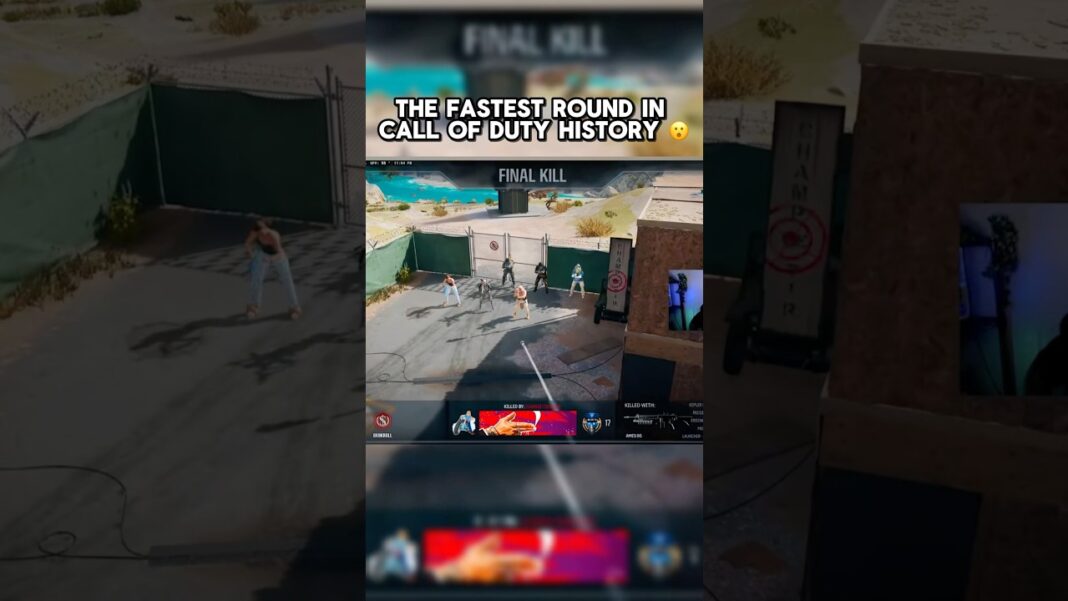 The Fastest Round in Call of Duty History ๐ #codclips #bo6 #funnyclips #callofduty #codshorts #cod
