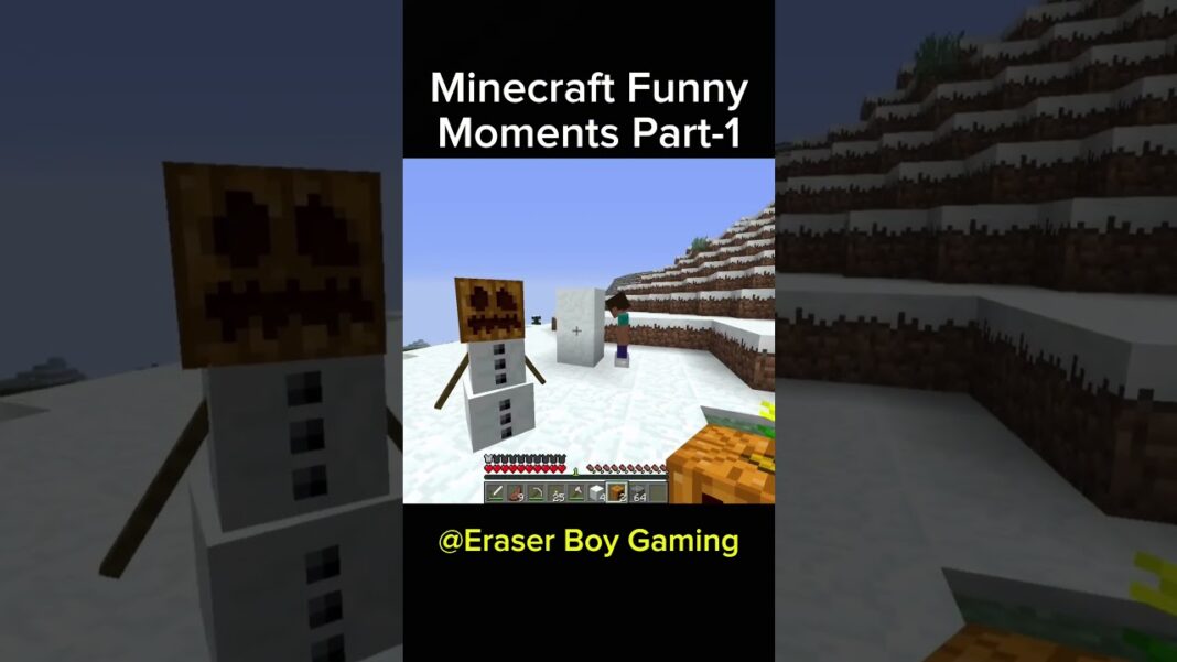 Minecraft Funny Moments Part-1 #indiangamer #hindigameplay #minecraftfunny #funny