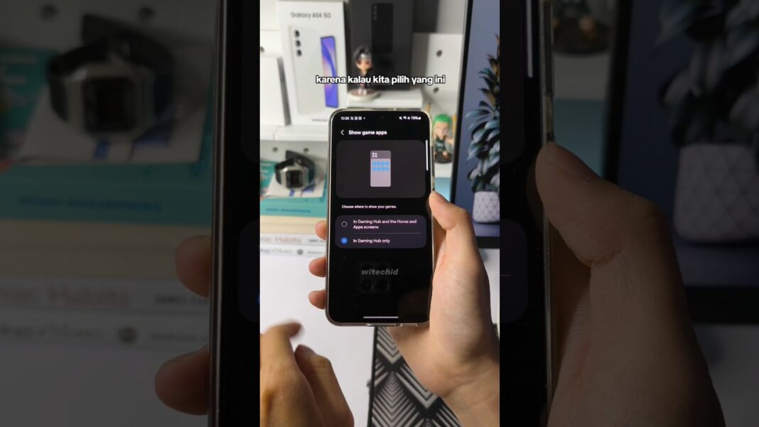 HP SAMSUNG KALIAN APLIKASI GAME NYA CUMA ADA DI GAMING HUB? INI SOLUSI NYA #samsungtips