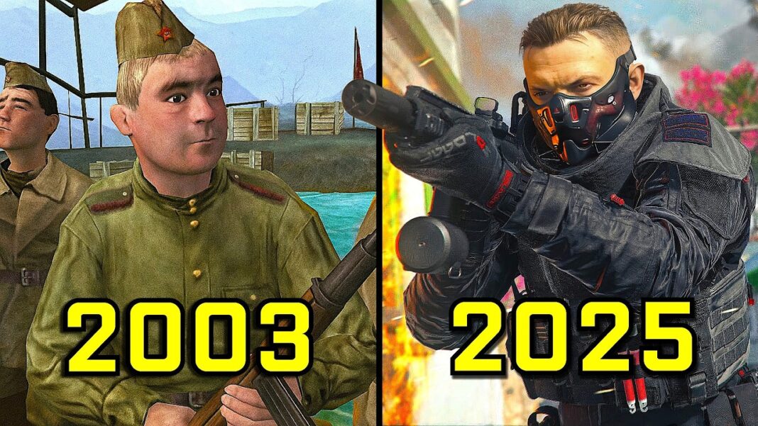 Evolution of Call of Duty Games 2003-2025