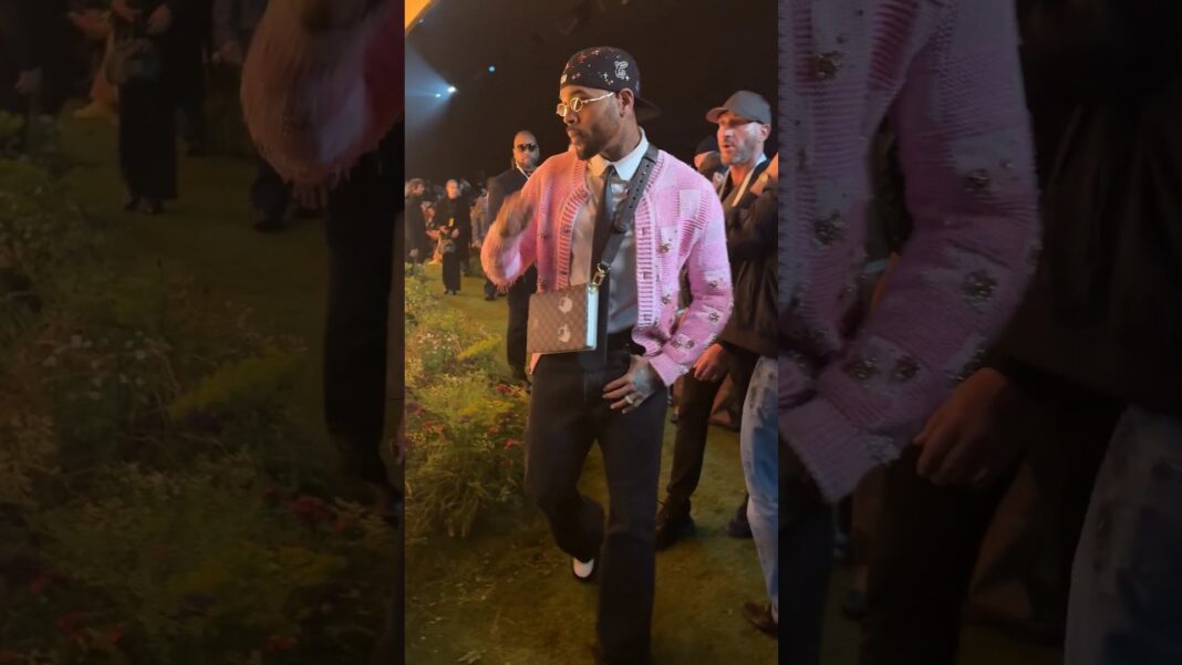 Chris Brown Arrives at Paris Fashion Week ๐ฅ