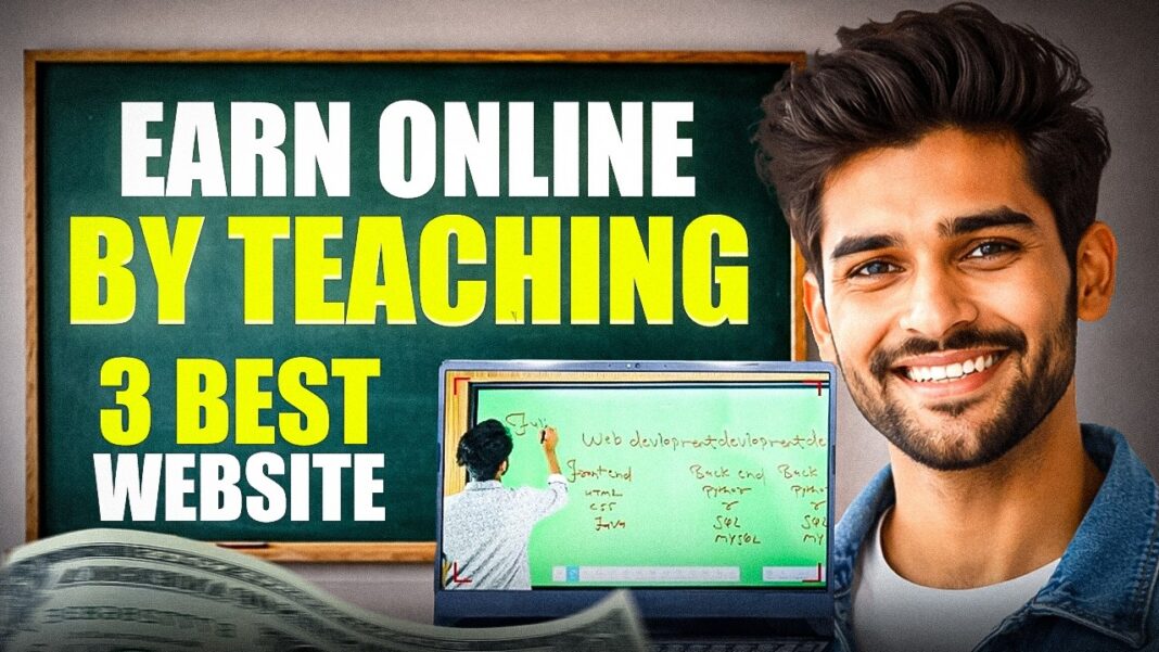 घर बैठे कमाओ! | 3 Genuine ONLINE TEACHING Platforms | Make Money Part Time