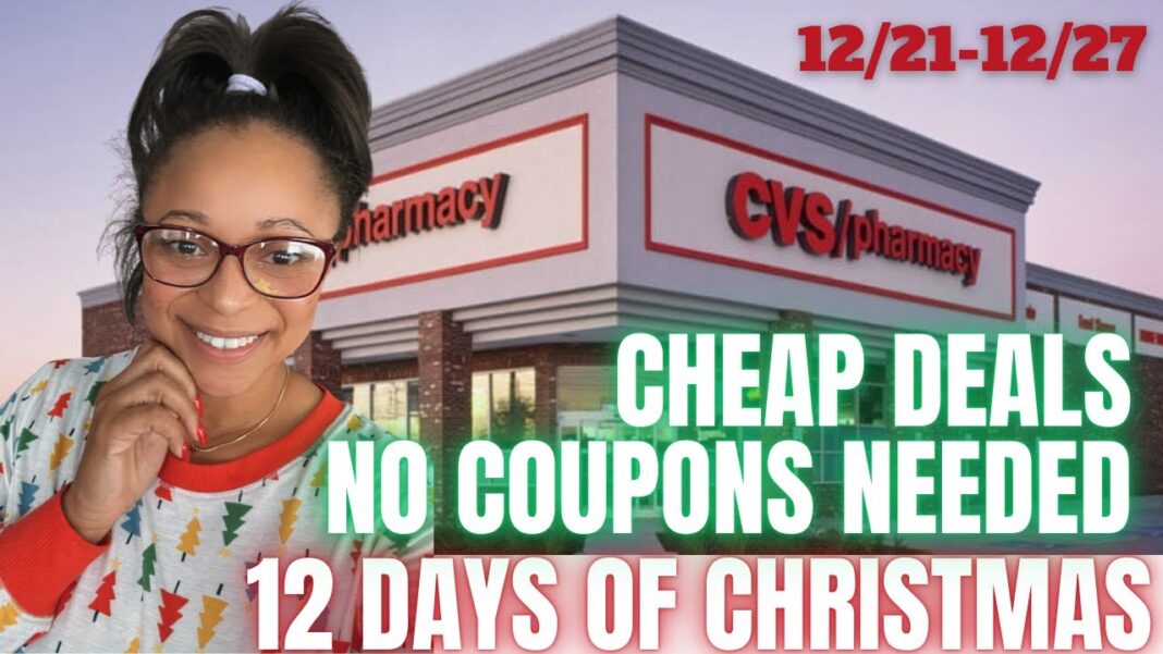 CVS DEALS THIS WEEK 12/21-12/27: NO COUPONS NEEDED: CHEAP EASY DEALS 🎄🌟