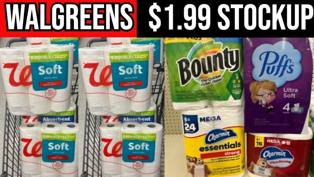 Walgreens **$1.99 CHARMIN** UNTIL JAN 24!