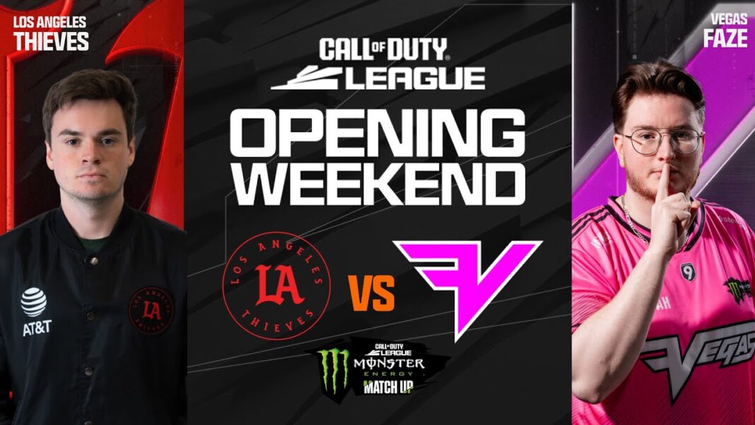 @LAThieves vs @FaZeVegas | Major I Qualifiers Monster Matchup | Week 1 Day 1