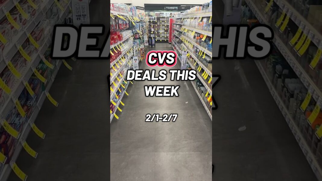 CVS Deals This Week 2/1-2/7! #couponing #cvs #cvsdeals #cvscouponingdeals #couponcommunity #coupon