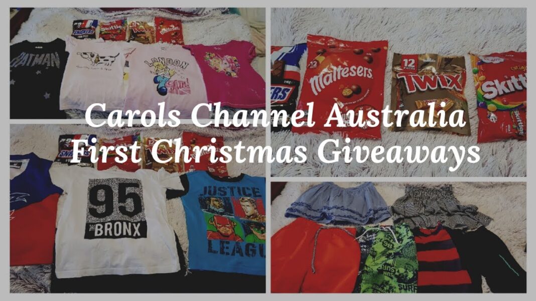 ADVANCE CHRISTMAS GIVEAWAYS @CarolsChannelAustralia