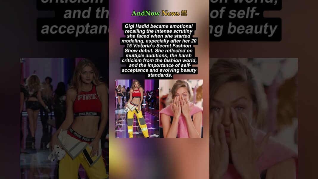 Gigi Hadid Opens Up About Tough Start in Modeling #gigihadid #celebritynews #shorts #usa