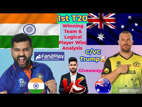 Giveaways – India vs Australia 1st T20 dream11 prediction|| ind vs aus|| ind vs aus dream11 team