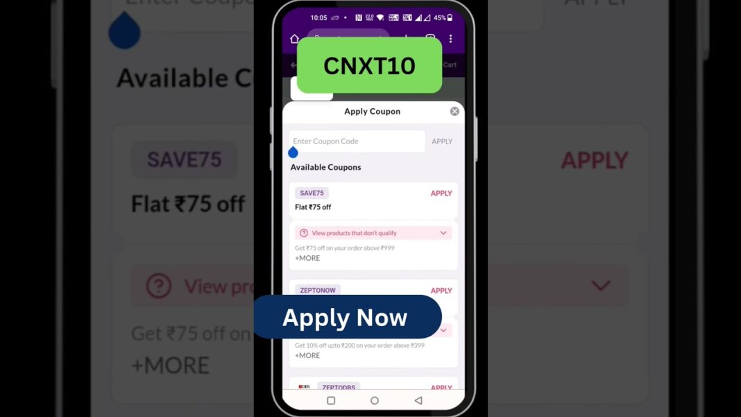 Zepto Coupon Code I Zepto Promo Code I Grocery Coupon & Offer