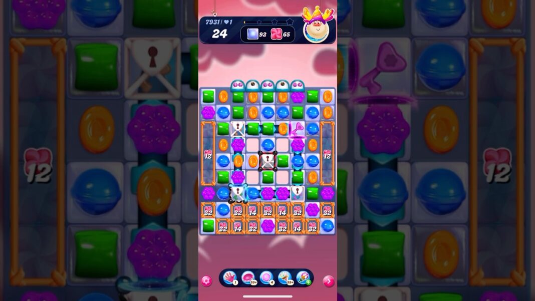 Candy Crush Saga Level 7940 23 moves NO BOOSTERS