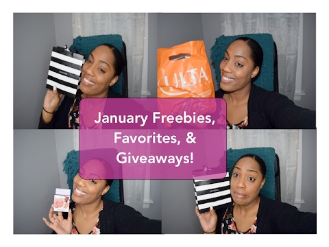 January FREEBIES, FAVES, & GIVEAWAYS! #ULTA #SEPHORA