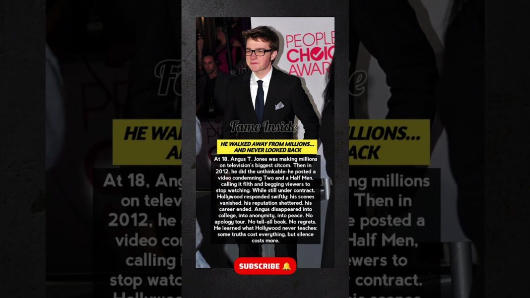 Angus T. Jones: The Millionaire Who Quit Hollywood #celebritynews #history #cinema #news