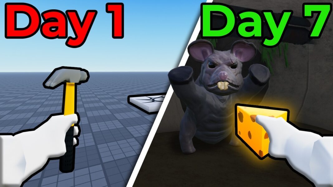 I Made a Roblox Horror Game in 1 Week!