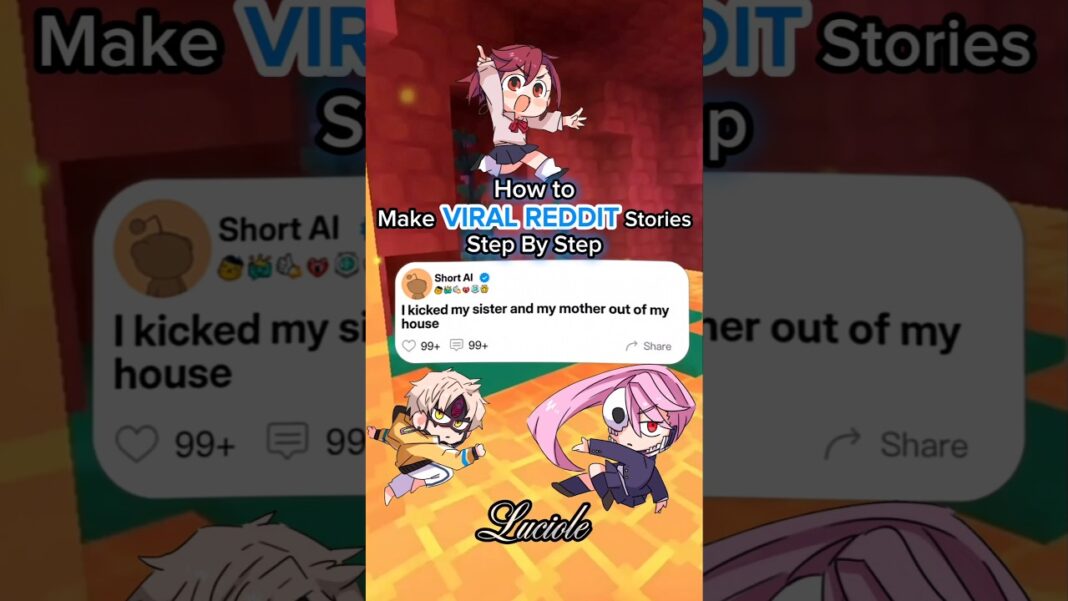 How to make VIRAL reddit stories step by step