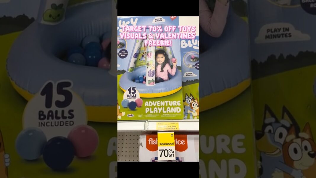 Target 70% Off Toy Sale Visuals & Valentines Day Freebie Giveaway!