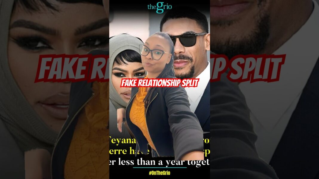 #fake #relationship #celebrity #news #fakenews #aaronpierre #teyanataylor