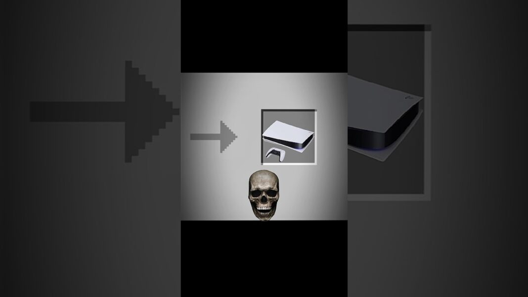 Krafts PlayStation moment #minecraft #shorts #youtube