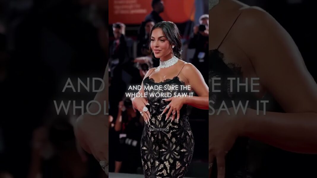 Georgina is glowing after her engagement #celebrity #fashion #trending #ronaldo #bridetobe #famous