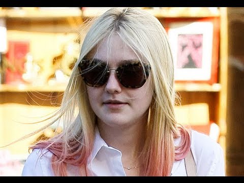 Dakota Fanning Joins the Celebrity Pink Hair Club – Splash News | Splash News TV | Splash News TV