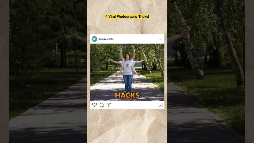 4 Viral Smartphone Photography Tricks! #shorts