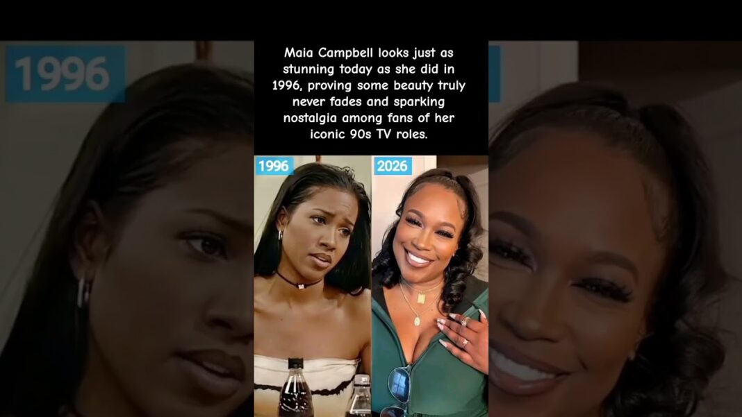 “Some Beauty Never Fades- Maia Campbell Proves It 😳✨” #celebritynews
