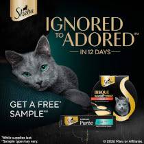 FREE SHEBA Bisque or Purée Cat Treat